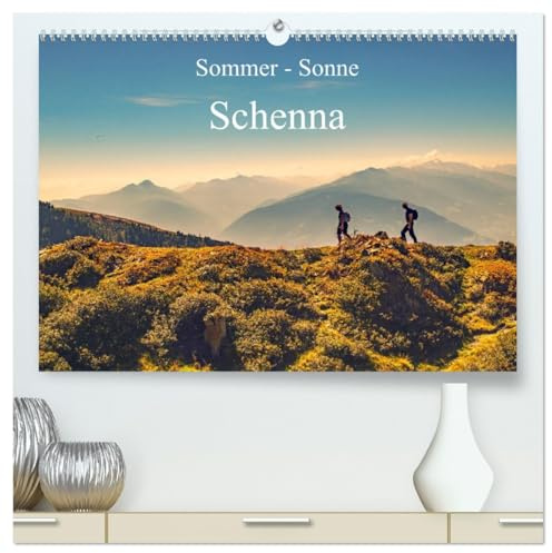 Sommer - Sonne - Schenna (hochwertiger Premium Wandkalender 2026 DIN A2 quer), Kunstdruck in Hochglanz: Erleben Sie Schenna mit seinen Bergwelten im Herzen Südtirols hautnah. (CALVENDO Orte)