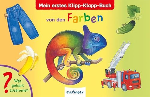 Mein erstes Klipp-Klapp-Buch von den Farben: Was gehört zusammen?
