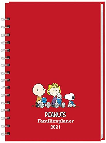 Peanuts Familienplaner Buch A5 Kalender 2021