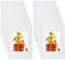 WOLTU Bilderrahmen 10x15 cm Set of 10 Fotorahmen aus Kunststoff mit Passepartout, Posterrahmen zum vertikalen oder horizontalen Aufhängen/Aufstellen, Collage Wanddeko, Weiß