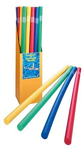 EXPLORER Poolnudel Schwimmnudel 160x7 cm aus PU-Schaum (2 Stück, Sortiert)