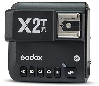 Godox X2T-F Funk-Blitzauslöser für Fujifilm, 2.4G TTL II HSS 1/8000s Gruppenfunktion LCD Bedienfeld Blitzsender kompatibel mit Fujifilm GRX50S X-T1 X-T2 X-10 X-PRO1 X-A3