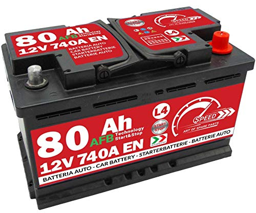 AUTOBATTERIE Speed L4 AFB Start & Stop - 12V 80Ah 740A +DX