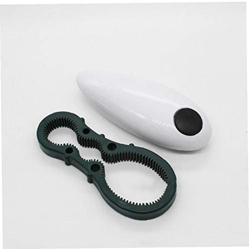 Hotaden Innovative Electric Tin Opener One Jar Opener Practical Can Bottle Opener Automatic Jar Openers Kitchen Gadgets