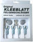 KLEEBLATT Felgenschloss M14x1,5x28mm Kugelbund R14 kompatibel mit Audi Infiniti Merzedes-Benz Porsche 4er-Set 4x silberne Felgenschlösser Felgensicherung Radsicherung Radsicherungsschrauben Typ 924