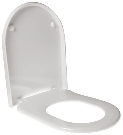 Copriwater per AZZURRA COMODA AVVOLGENTE TERMOINDURENTE BIANCO cerniera inox