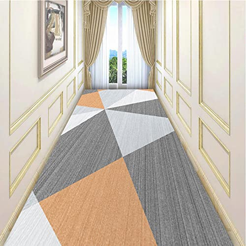 HJYDAQ Runnier de Tapis de géométrie pour couloirs/Couloir/de Cuisine/escaliers, Coureurs de Halls étroits Tapis Tapis de Sol de Cuisine - 1m/1.5m/2m/2.5m/3m/3.5m/4m/4.5m/5m/5.5m/6m (Size : 70x200cm)
