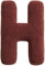 Fouriding Plüsch Buchstaben Kissen Englisch Alphabet Niedlich Wurf Kissen Zimmer Couch Dekorative Kissen für Kinderzimmer Sofa Bett Boden Auto Dekorative (H)