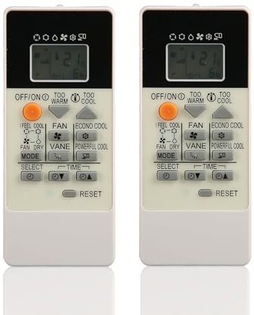 Replacement Remote Control for Air Conditioner RU18A, Sensitive Buttons Small Air Conditioner Controller for Home