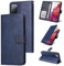 E-Lush Handyhülle für Samsung Galaxy S20 FE Hülle Leder PU, Magnet Klapphülle für Galaxy S20 FE 5G Hülle Flip Wallet Kartenfach 360 Stoßfeste Schutzhülle für Samsung S20 FE Hülle Ständer, Blau
