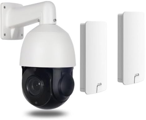 Green Feathers 360 Degree Farm Camera Kit with Long Range Wireless