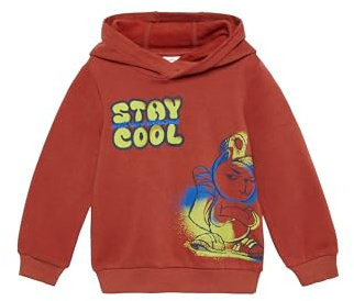 s.Oliver Wärmendes Kapuzen-Sweatshirt mit Frontprint