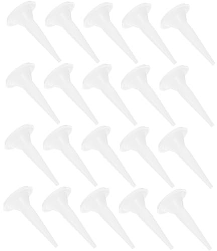 Gatuida 20St Dichtungsdüse nozzle sprühdüse Werkzeuge zum Auftragen von Epoxidharz wiederverwendbare Dichtungsspitzen Sprühschaumrohre Düsenspitzen Epoxid-Mischdüse Füllung Düsenkopf Weiß