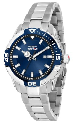 Sector No Limits Herrenuhr, Uhrzeit, Datum, Analog, 42 mm, Legend-Kollektion R3253135003