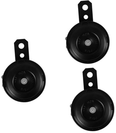 SOLUSTRE 3pcs Motorcycle Horn Whistle Loud Speaker Electric Scooter Horn for Bikes Motorcycle Accessories