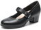 DREAM PAIRS Mary Janes Pumps Scarpe Eleganti con Tacco Alto e Spesso Scarpe con Tacco Spesso per Donna,Size 37,Nero,DWUMPU2538
