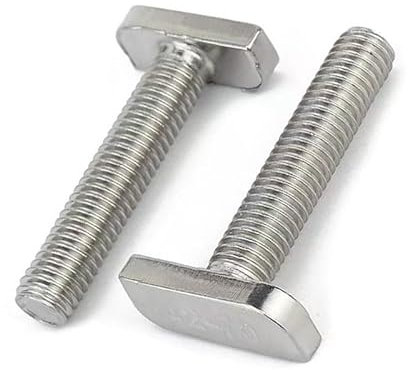 Hammerkopfschrauben M8 x 35 mm Edelstahl A2-70 für Solar Photovoltaik PV Montageschiene Typ 28/15 (Gewinde: M8, Länge: 35 mm, Menge: 5 St.)
