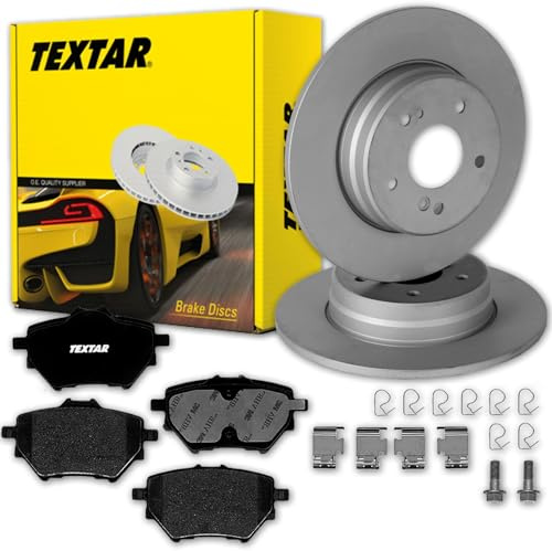Textar Bremsscheiben 268mm + Beläge hinten | 92325903 + 2583901 Kompatibel mit Corsa F (P2JO),Frontera (OV24),Mokka