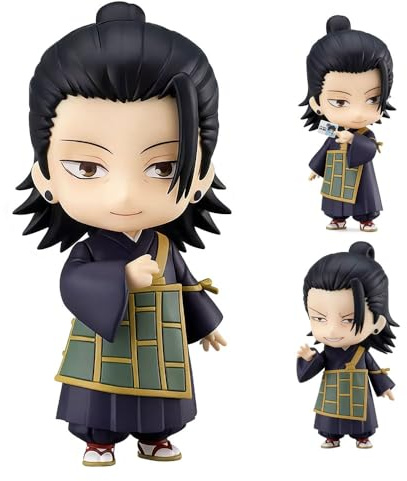 Starida Suguru Geto Actionfigur, 10 cm, PVC, Anime-Figur, wechselbarer Kopf, beweglicher Cartoon-Charakter, Modell für Heimdekoration, Geschenke