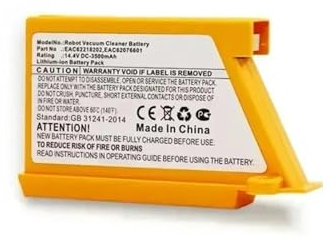 Batterie Li-ion 14,8 V 50 000 MAh, Compatible Avec Les Aspirateurs Robots LG, Remplace Les Modèles VR63455LV/VR6270LVMB/EAC60766103. Longue Durée De Vie.(3000mAh)