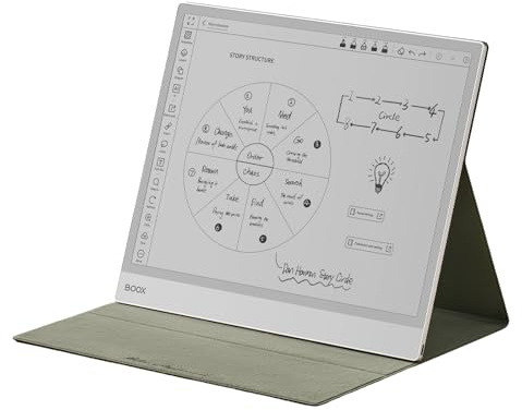 BOOX Note Max Pacchetto Tablet 13.3 Notebook B/W 300 ppi 128 GB Android 13 E-Ink (senza luce anteriore)