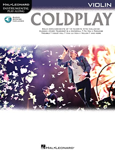 Instrumental Play-Along: Coldplay (Violin): Play-Along, CD für Violine (Hal Leonard Instrumental Play-along): Play Along Violine