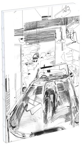 Malcolm and the Mechanics Sketchbook: Large Format Hardcover Sketchbook