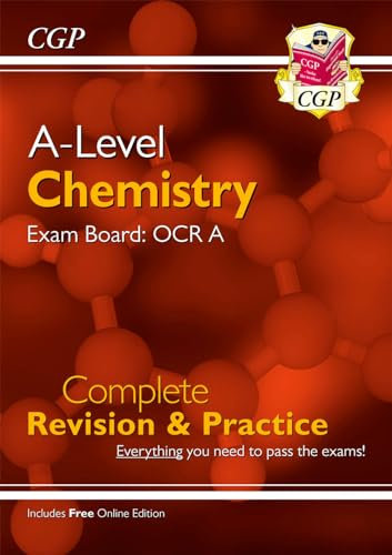 A-Level Chemistry: OCR A Year 1 & 2 Complete Revision & Practice with Online Edition: for the 2026 and 2027 exams (CGP OCR A A-Level Chemistry)