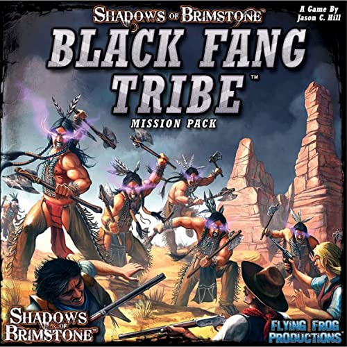 Flying Frog Productions Shadows of Brimstone: Black Fang Tribe - Mission Pack