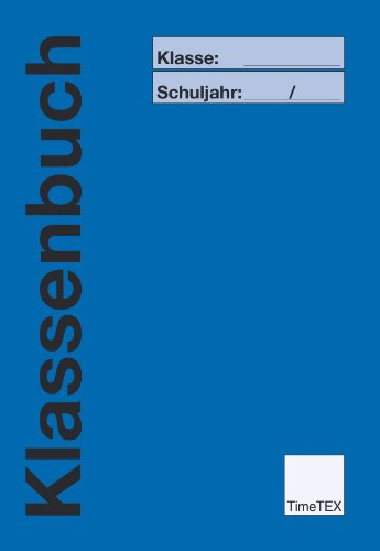 TimeTEX Klassenbuch A4 Plus - Blau - 10736