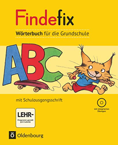 Findefix - Wörterbuch für die Grundschule - Deutsch - Aktuelle Ausgabe: Wörterbuch in Schulausgangsschrift mit CD-ROM (Findefix, Deutsch - Aktuelle Ausgabe)