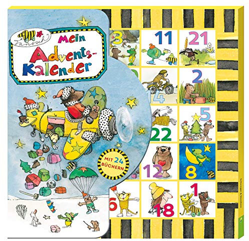 Janosch Mein Adventskalender: Mit 24 Büchlein in Kalender-Box