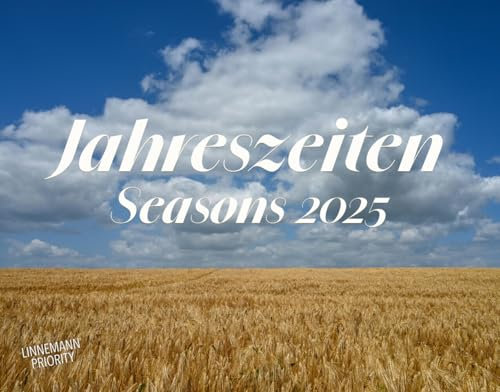 Jahreszeiten 2025 Großformat-Kalender 58 x 45,5 cm: Seasons 2025