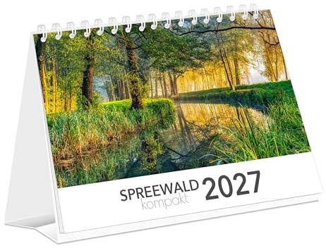 Kalender Spreewald kompakt - Peter Becker 2027: | 21 x 15 cm | weißes Kalendarium