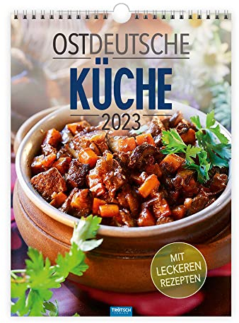 Trötsch Classickalender Ostdeutsche Küche 2023: Wandkalender