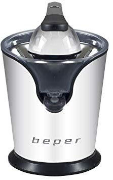 BEPER 90.427 Spremiagrumi Acciaio con Leva in Alluminio, 160 W, Plastica, Multicolore