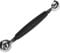 Double Fin Headed fruñas Boule de crème glacée cuillère Melon Baller cuillère Parisienne 30 mm