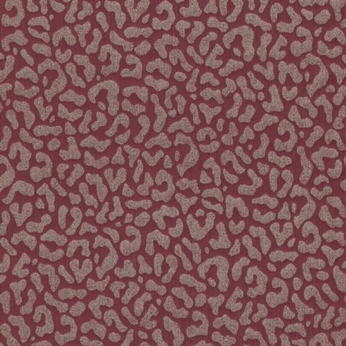 Casa Padrino Barock Textiltapete Rot 10,05 x 0,53 m - Wohnzimmer Tapete - Deko Accessoires