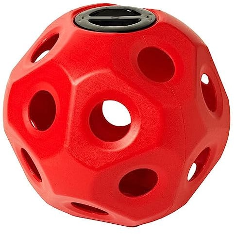 Equiessentials Slow Feed Hay Ball 16In Red