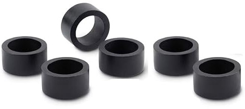 Divine glance Serviettenringe aus Holz, bunt, Esstisch, Serviettenhalter, klassischer Alltagsgebrauch, Weihnachtsschnallen, festliches Party-Geschenk für den Tisch (6 Stück schwarzes Holzflugzeug)