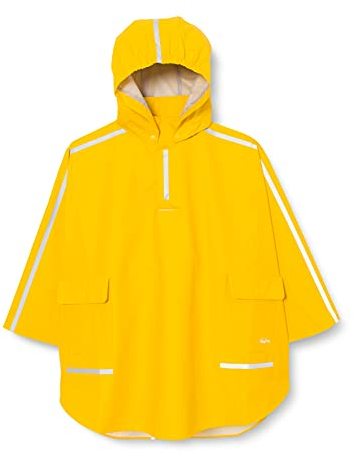 Playshoes Regen-cape Langer Rücken Unisex Kinder,Gelb,140