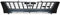 Griglia radiatore nera, compatibile con MITSUBISHI L200-STRADA dal 04/1998 al 12/2000