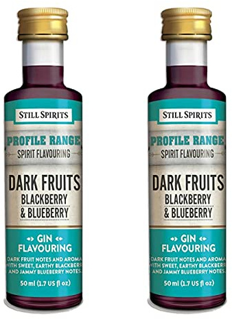 2X Still Spirits Dark Fruits Gin Profile 50ml Flavouring Notes