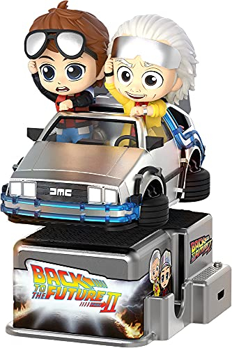 Back to the Future Marty McFly & Doc Brown Sammelfigur von Hot Toys CosRider Series Lights and Sounds