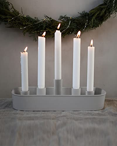 Storefactory ENSTA Grey Candlestick