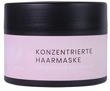 hair2heart Haarmaske für Echthaar-Extensions - Intensive Pflege für gesunde und glänzende Haarverlängerungen - 250ml