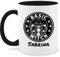 Tasse Tassen 325ml - Halloween - Coffee Witch Basic - Sterntaler Kaffee Hexe mit Wunschname - 325 ml - Schwarz - hexen personalisierte witches haferl witcher name häferl mug cup teetasse