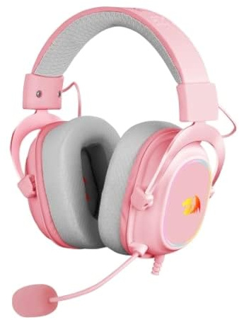 Redragon H510 Zeus X Gaming Headset with Flexible Microphone - 7.1 Sound - RGB Lighting - Adjustable Headband - Pad