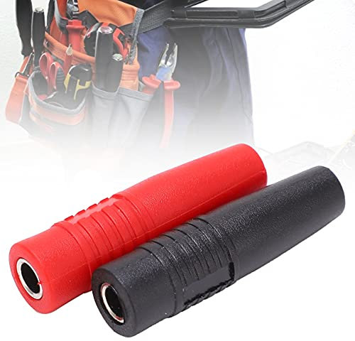 Female Banana Plug Jack Socket, U48 4mm Bananenstecker Socket, Klinke Adapter, Bananenbuchse DIY Cable Connectors Adapters for Electrical Testing