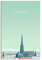 YONGCAI Vintage Wien Österreich Reiseposter Leinwand Wand Home Decor Kunst Poster Gemälde Bild Druck Geschenk Poster